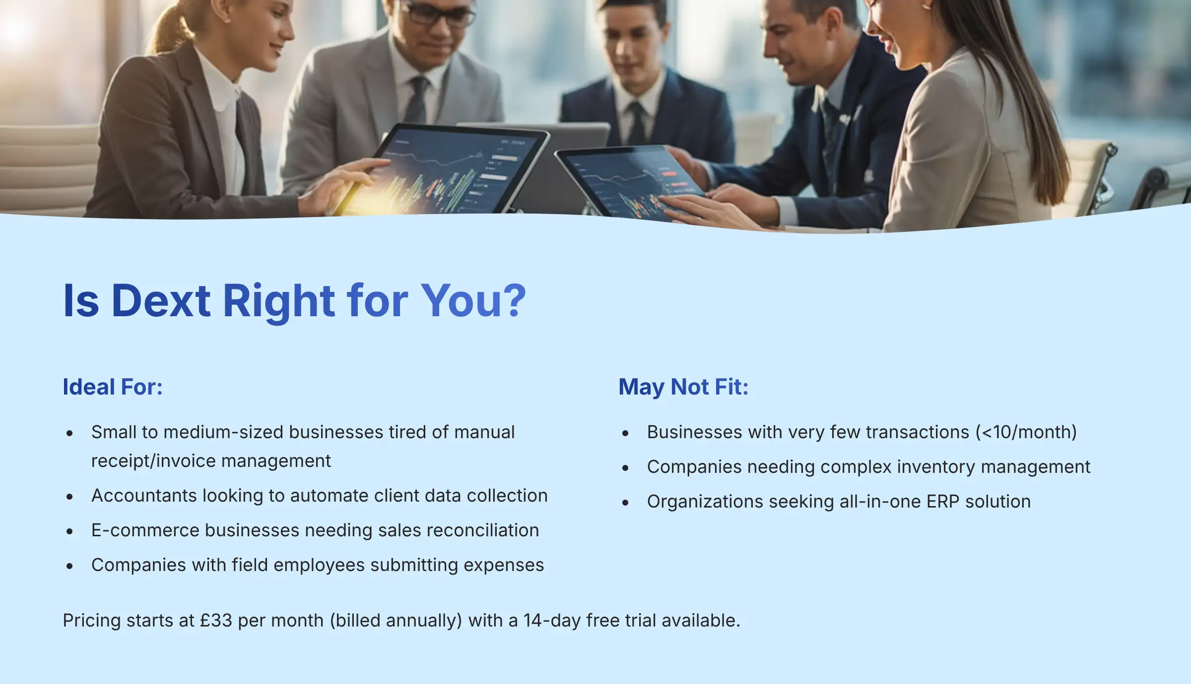 Is Dext Right for Your Business?