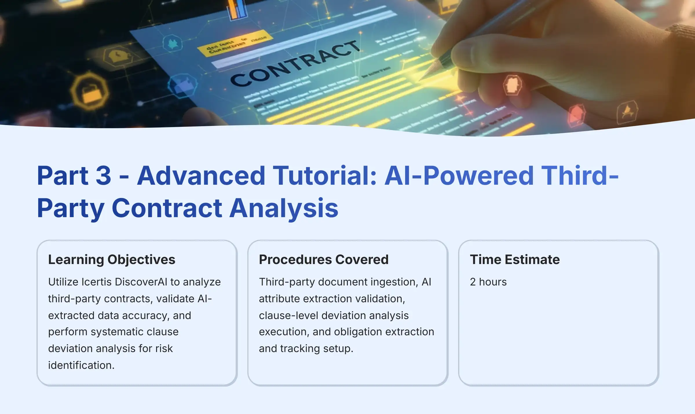 Part 3 Advanced Tutorial AI-Powered Third-Party Contract Analysis