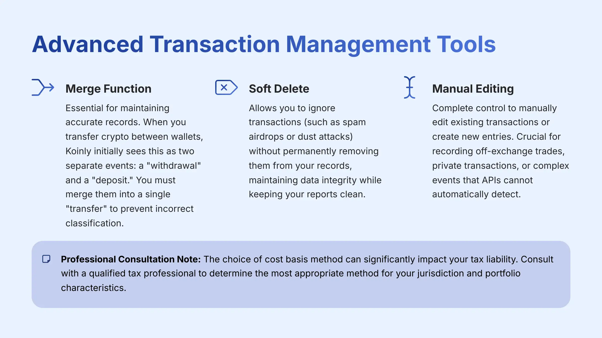 Advanced Transaction Management Tools