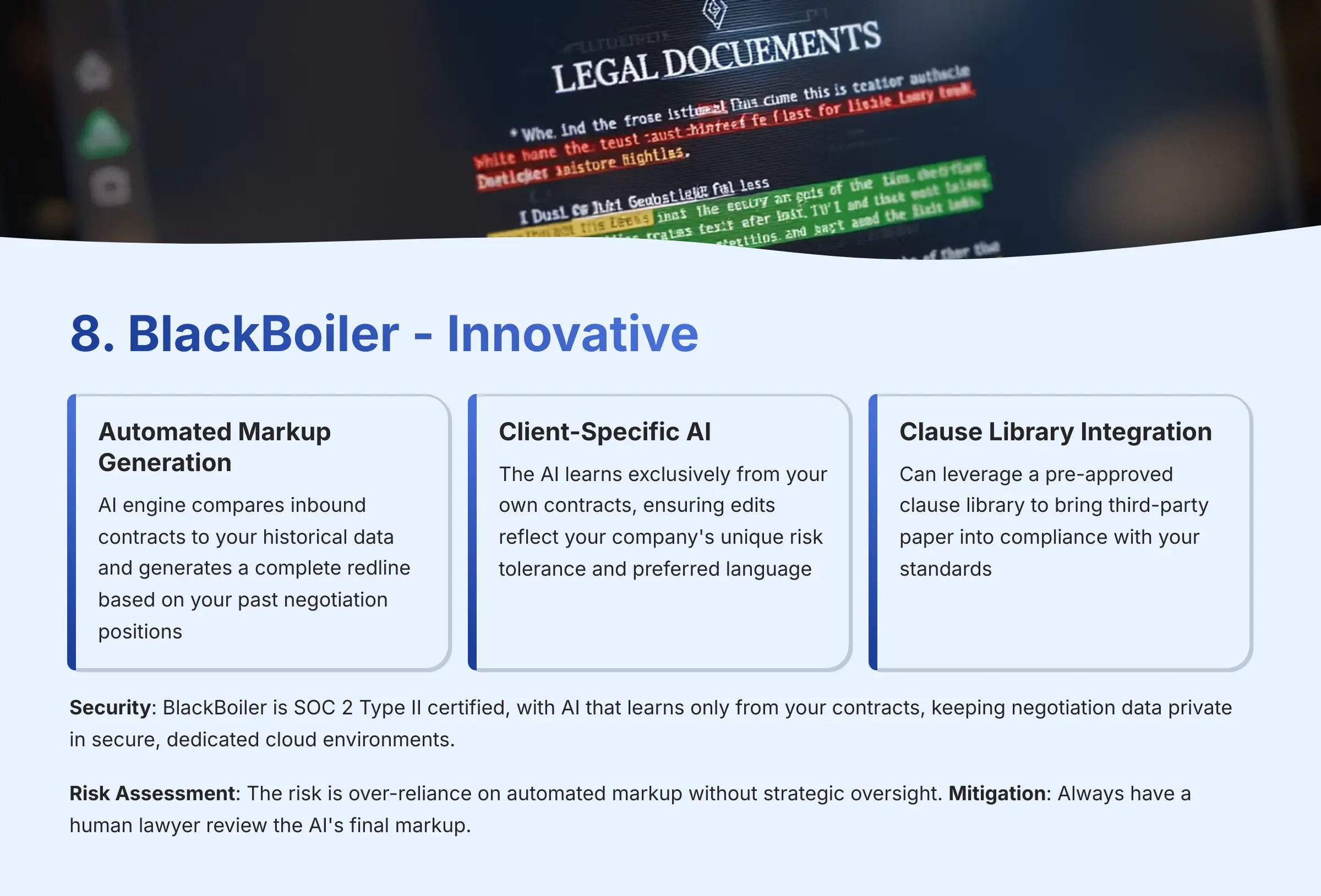 BlackBoiler - Innovative