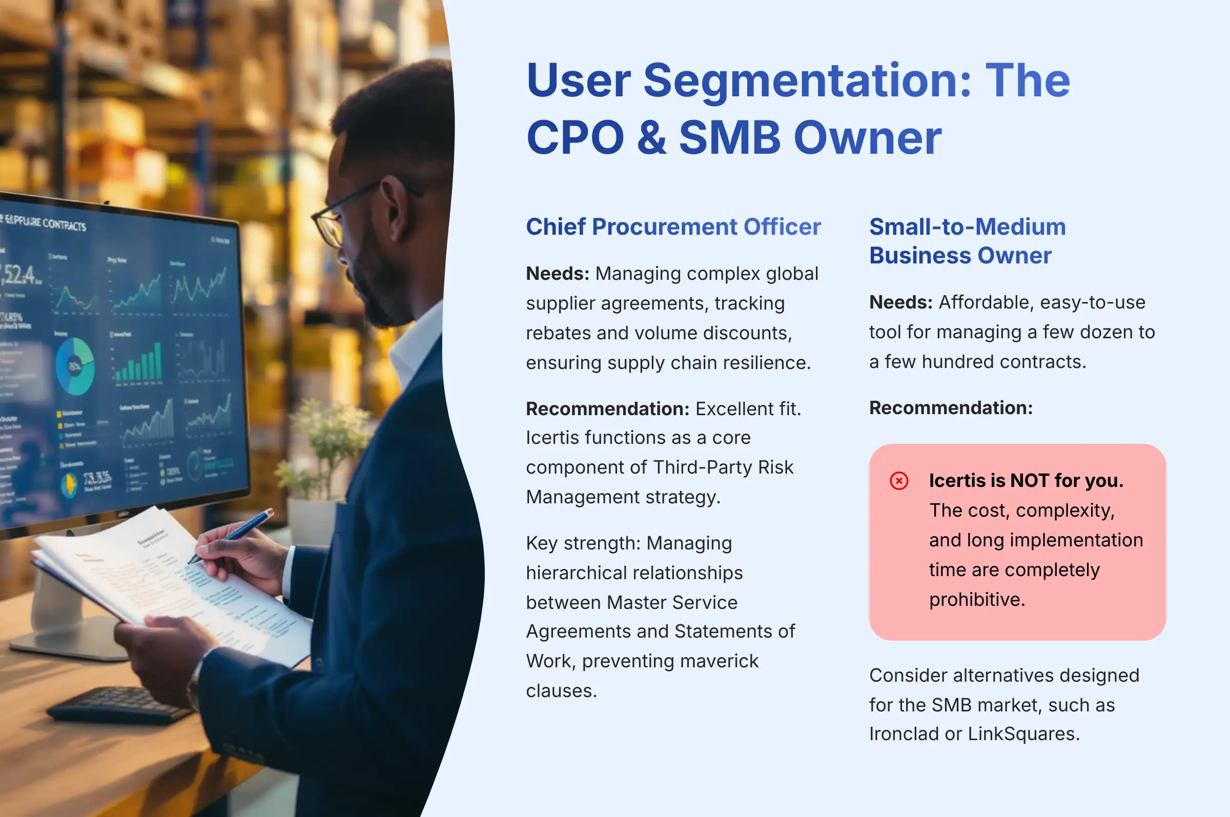 User Segmentation - The CPO and SMB Owner