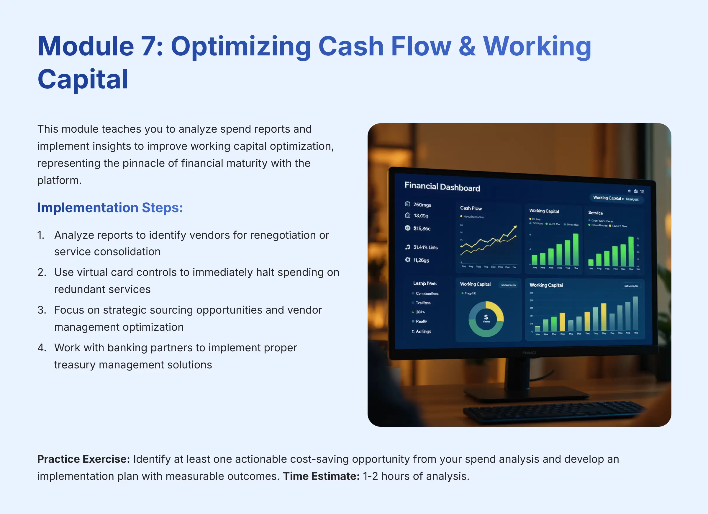 Module 7 Optimizing Cash Flow and Working Capital