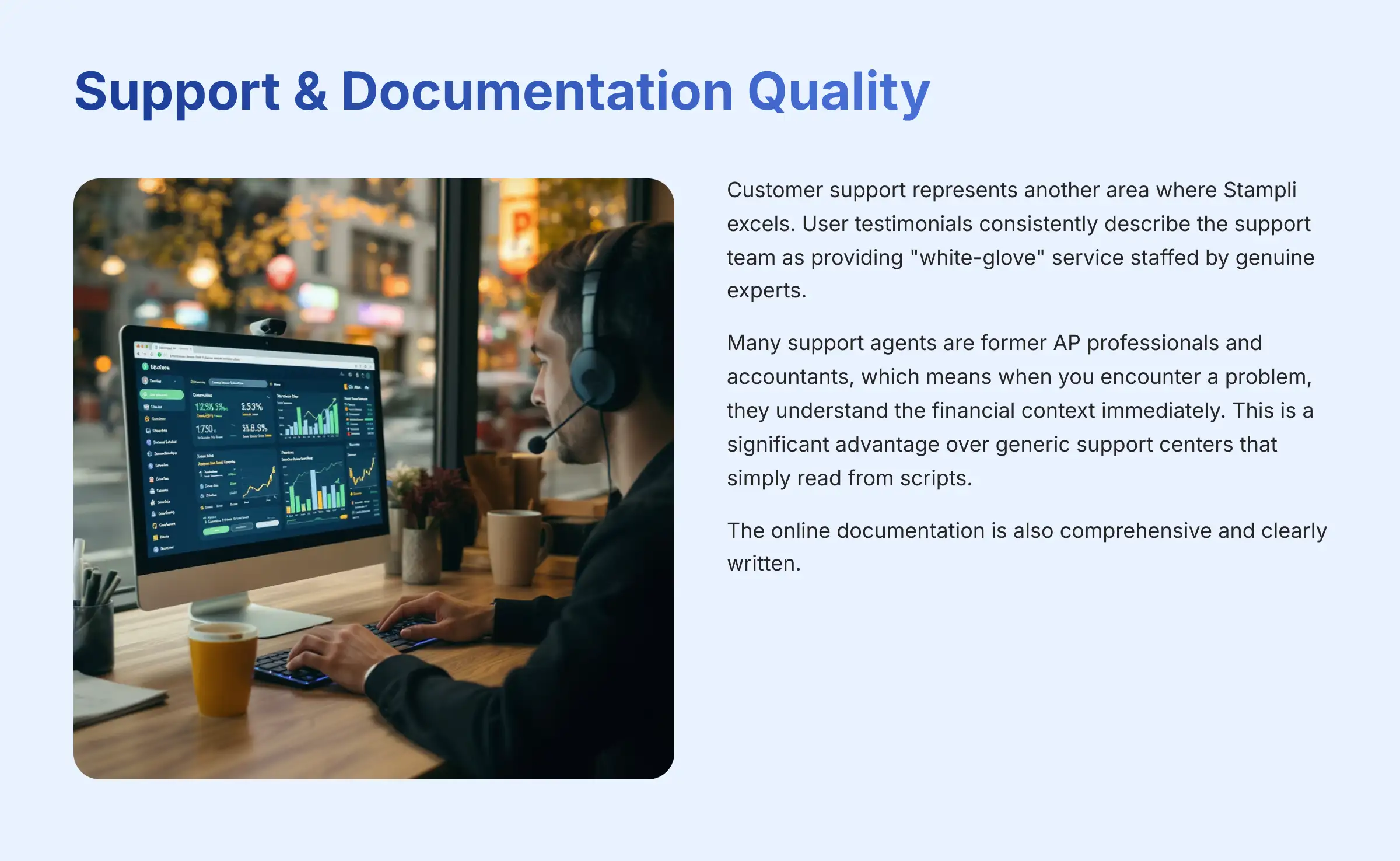Support and Documentation Quality