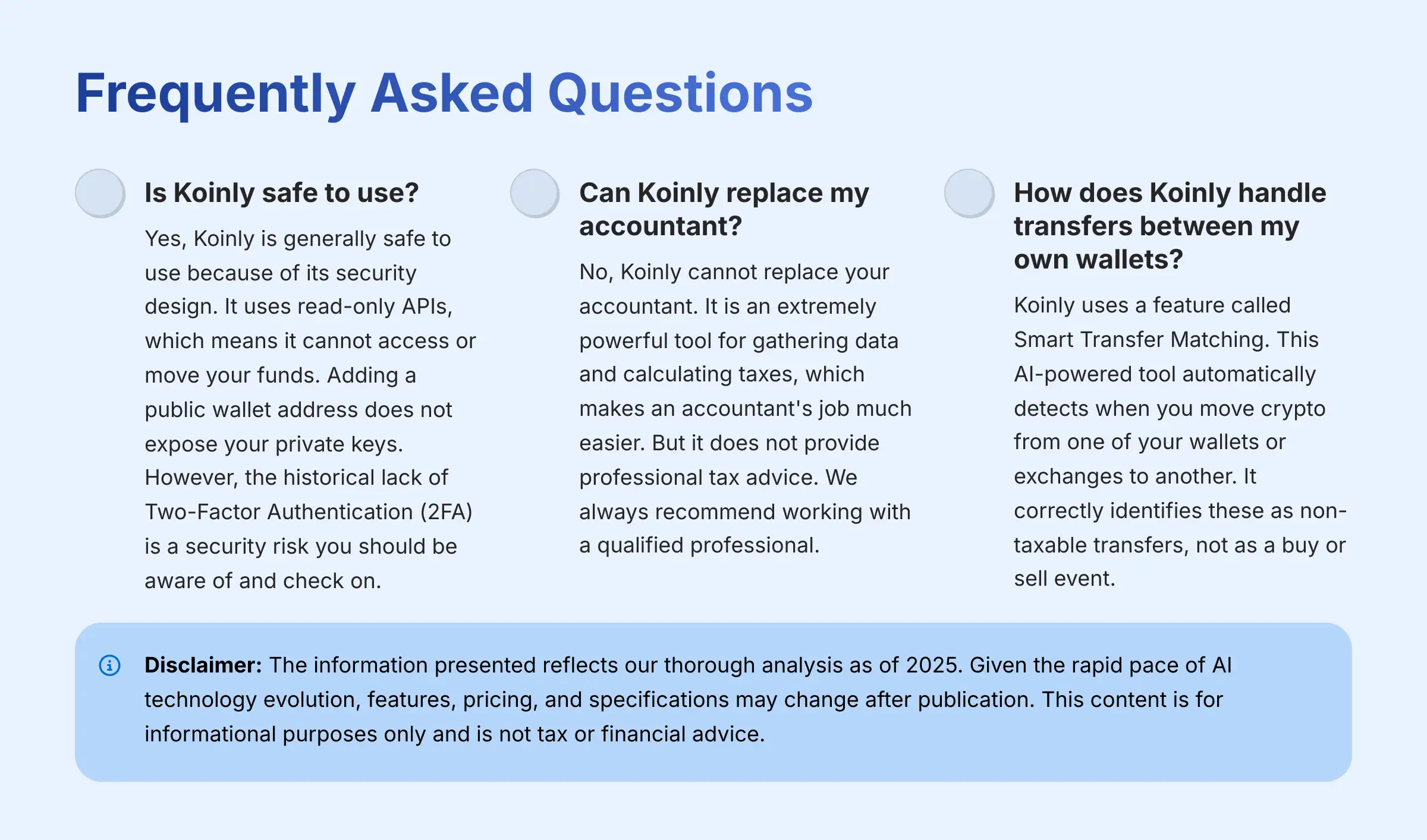 Frequently Asked Questions