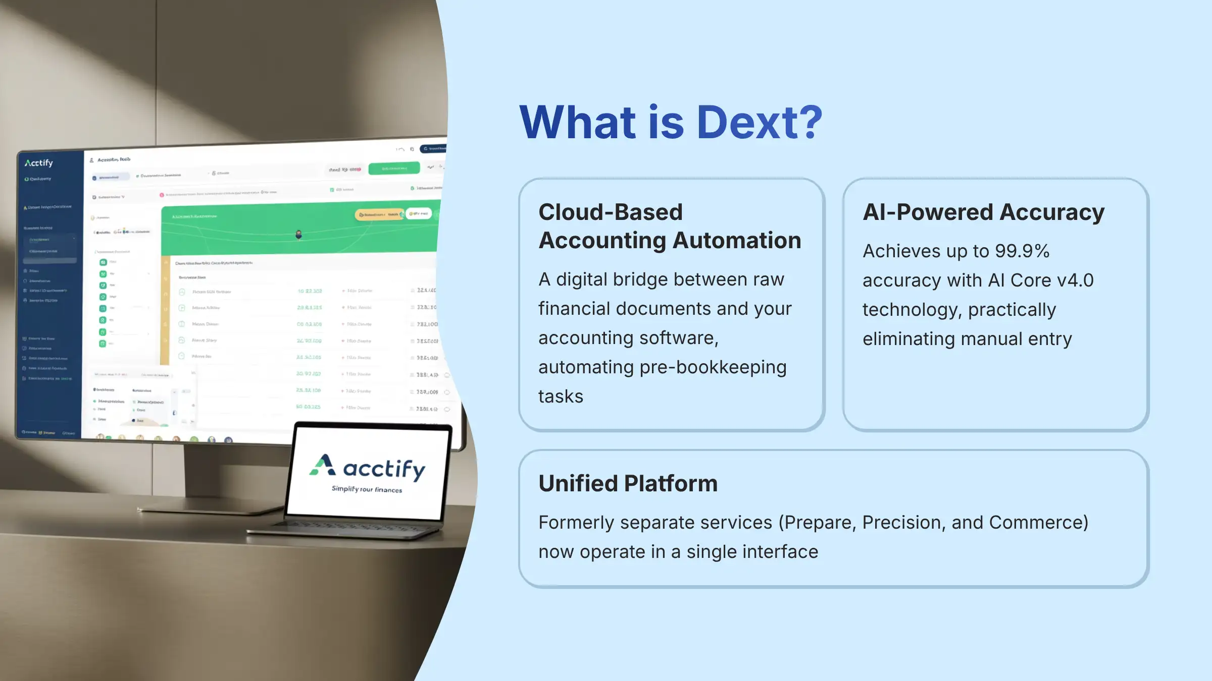 What is Dext - AI-powered accounting automation platform