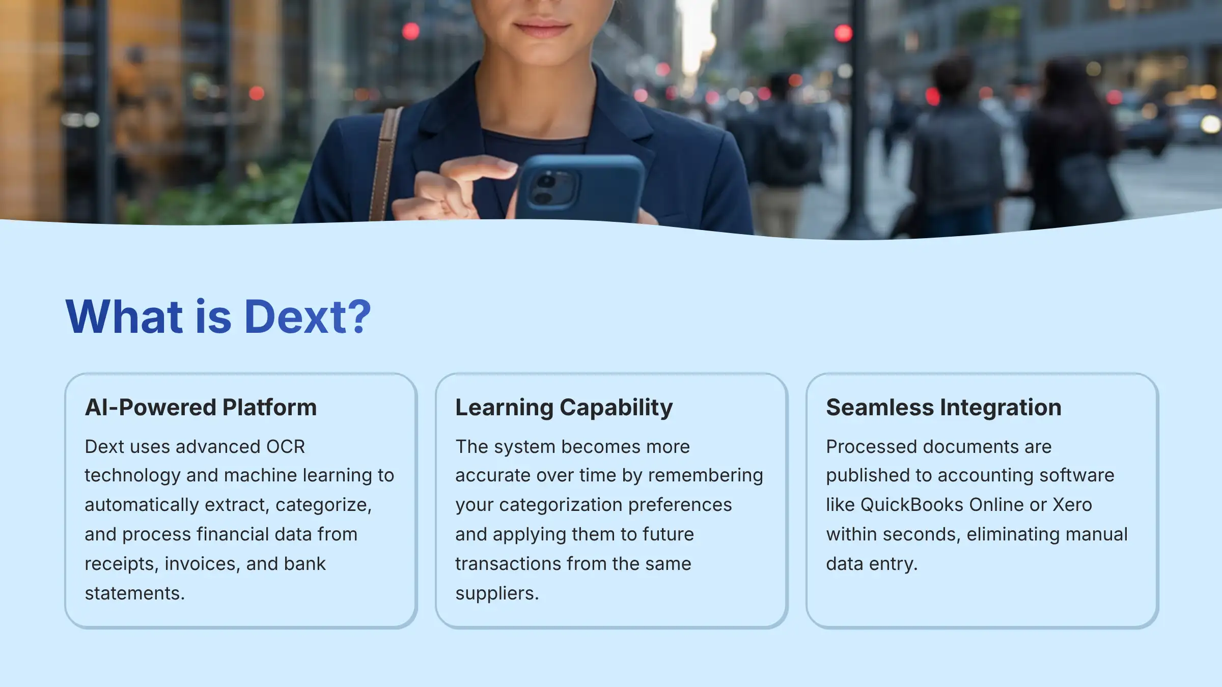 What is Dext AI-powered tool