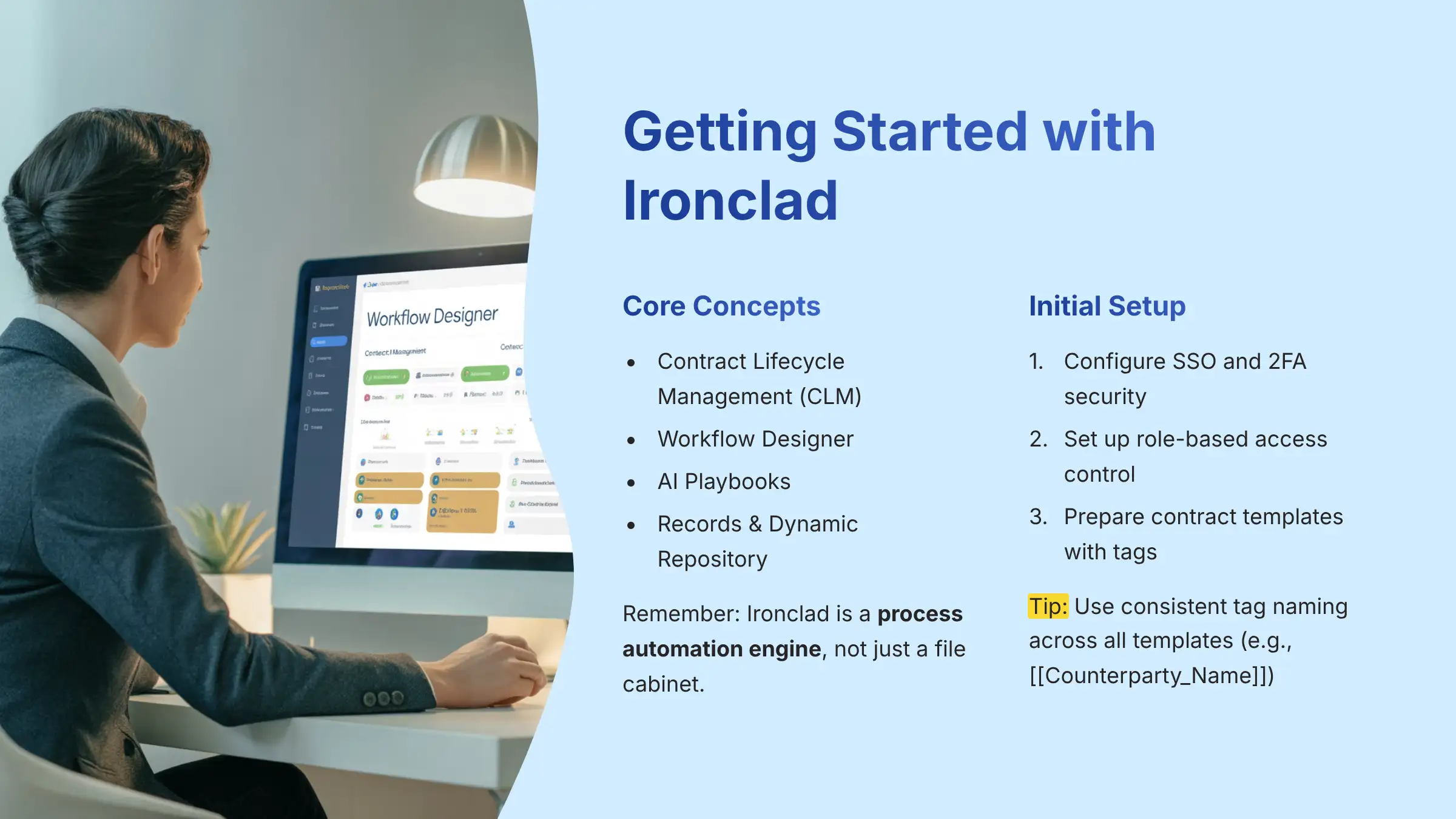 Getting Started with Ironclad Setup Guide