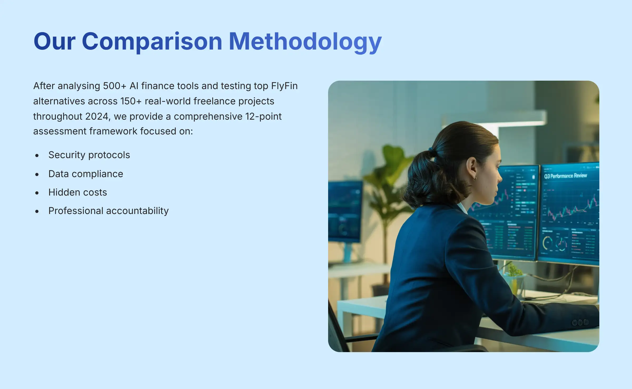 Our Comparison Methodology