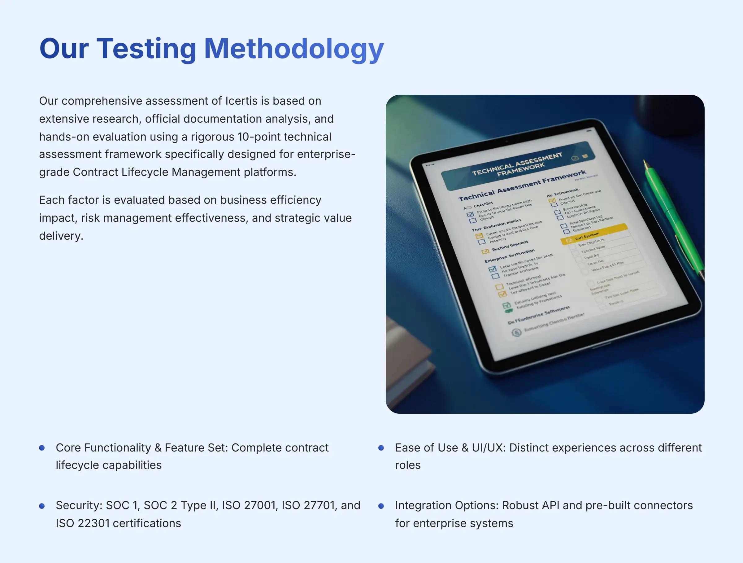 Our Testing Methodology