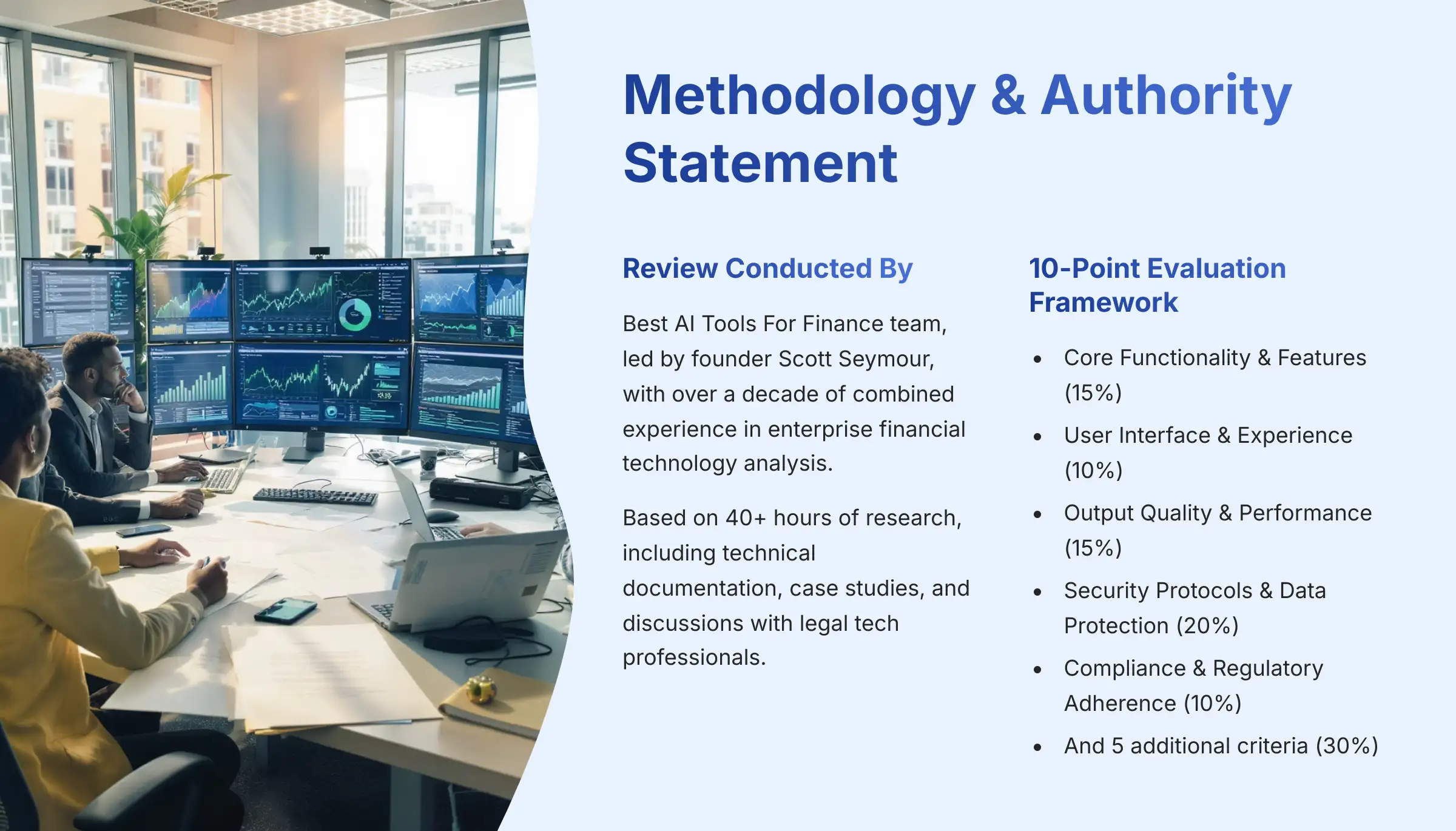 Methodology and Authority Statement - Review Process