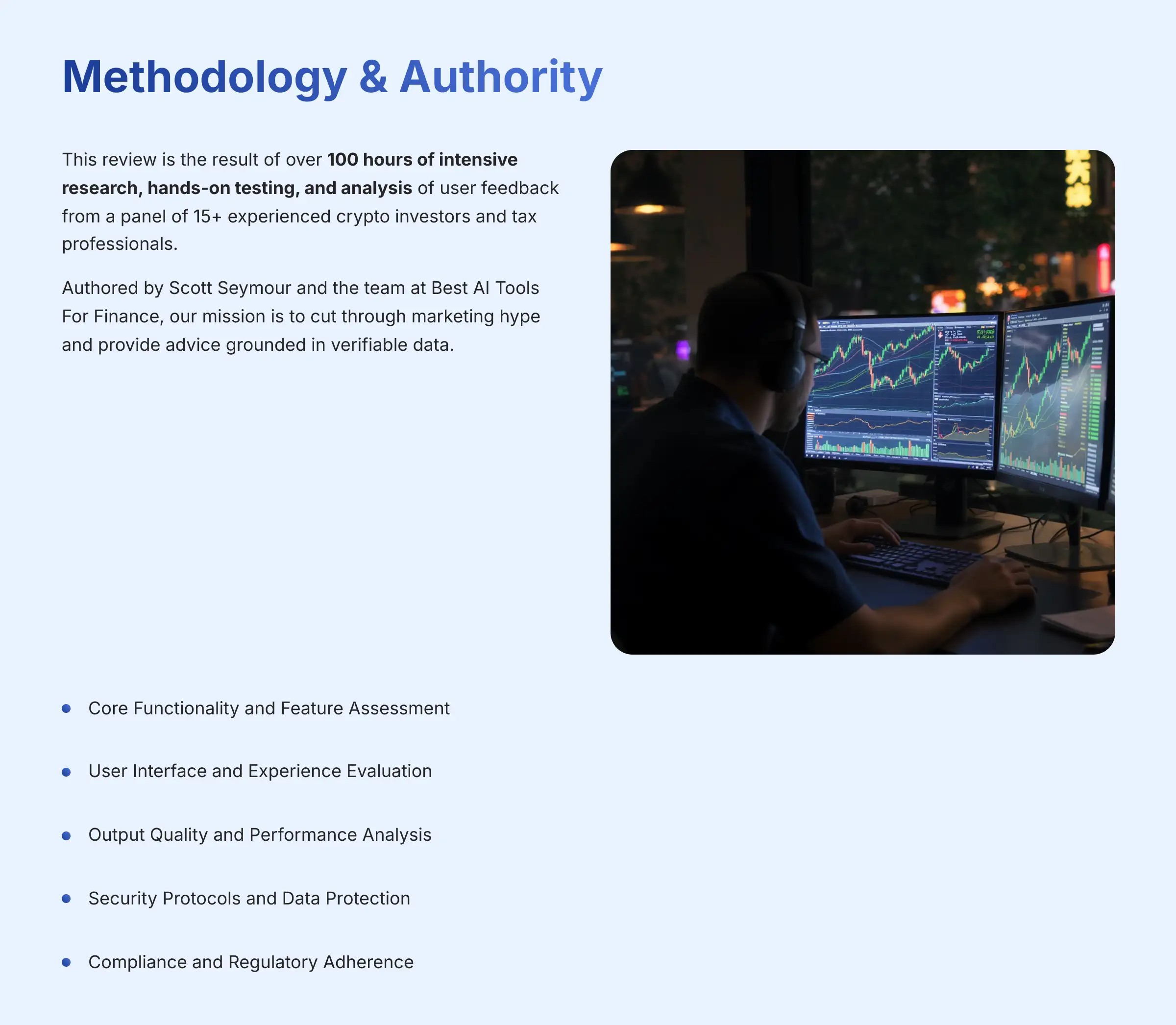 Methodology and Authority Statement