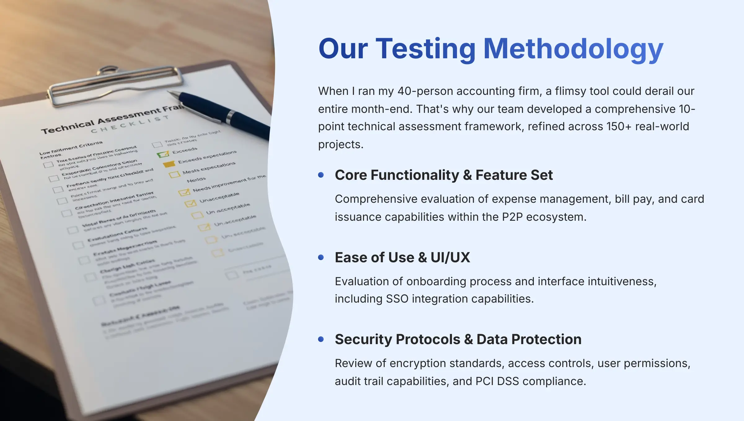 Our Testing Methodology for AI Finance Tools