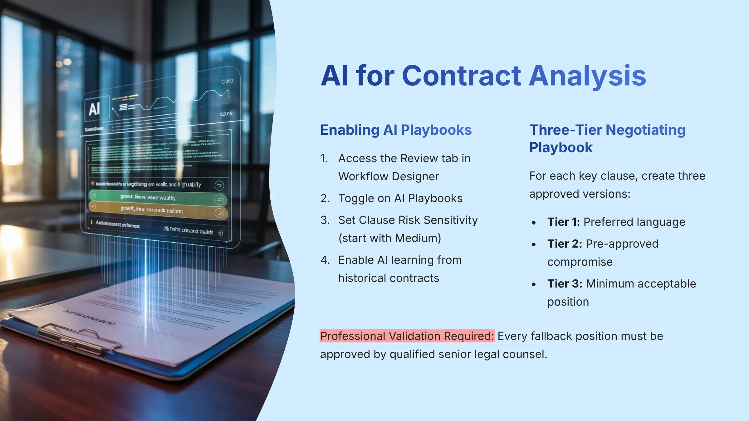 AI for Contract Analysis Features