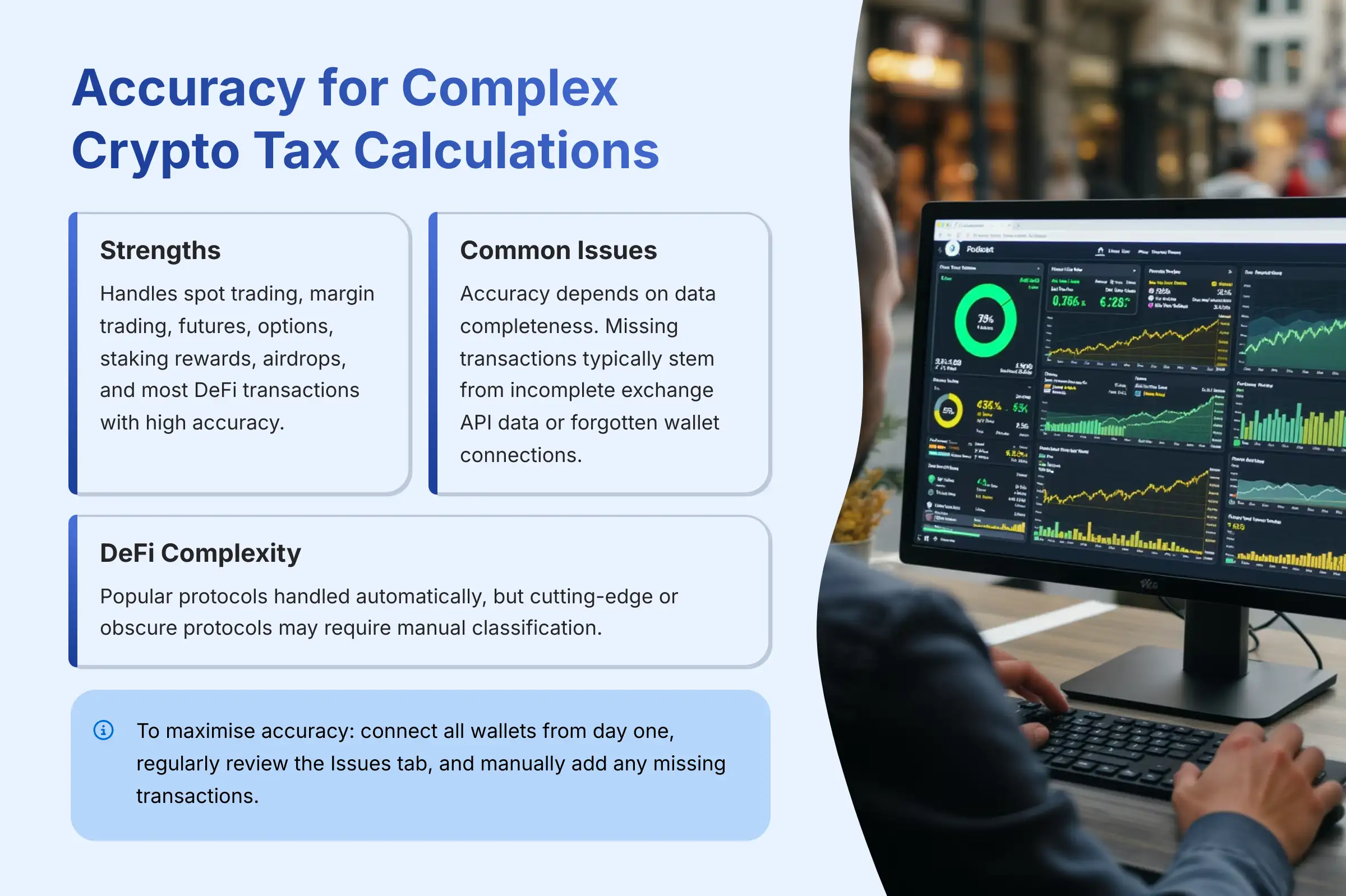 Koinly Accuracy for Complex Calculations