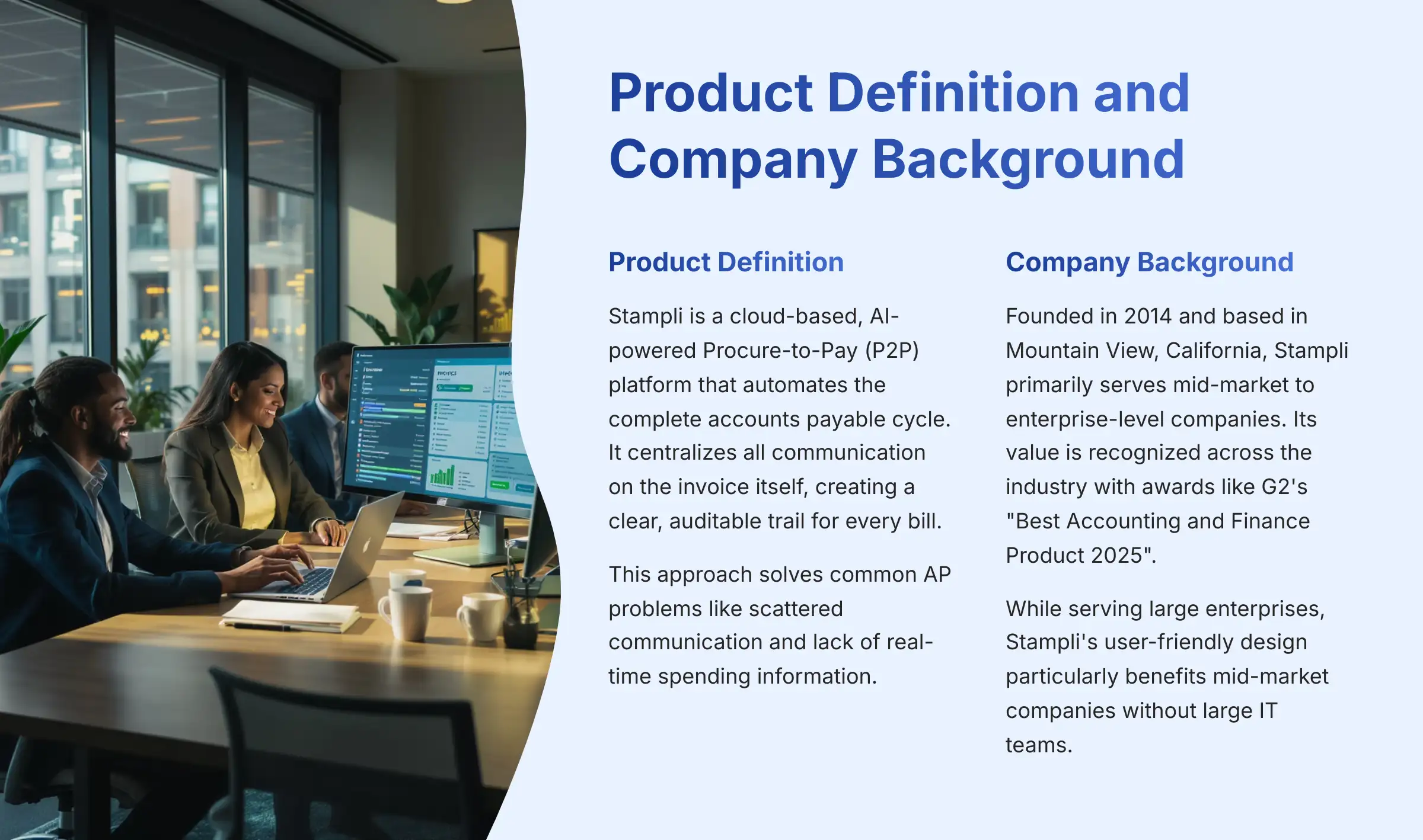Product Definition and Company Background