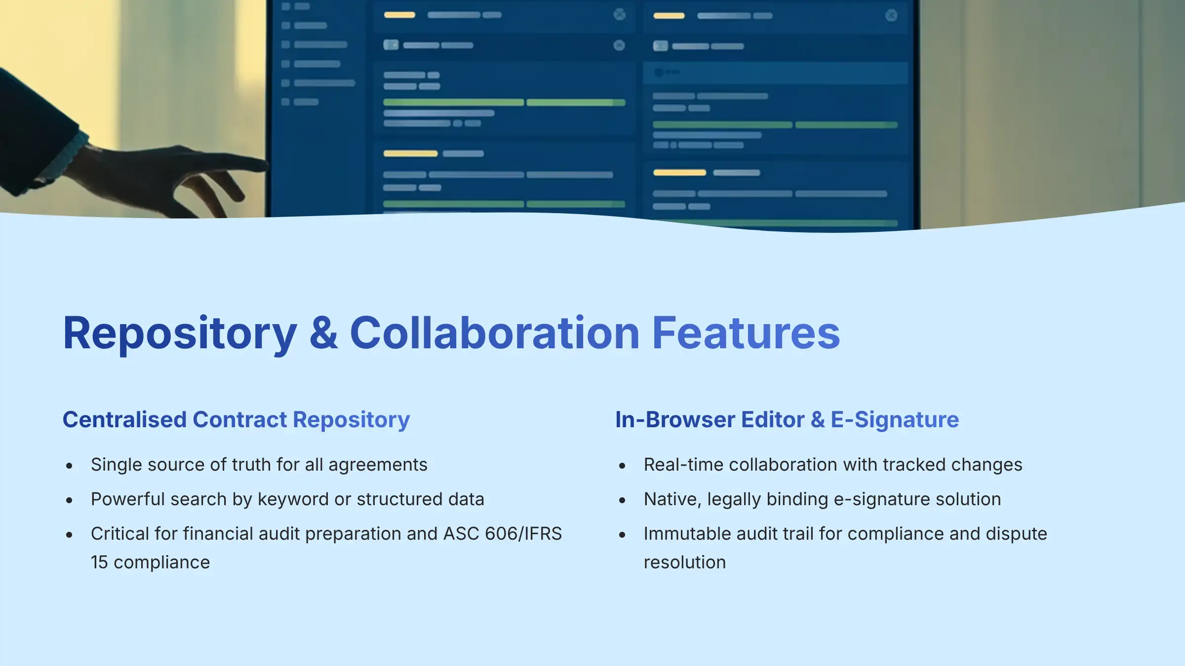 Repository and Collaboration Features