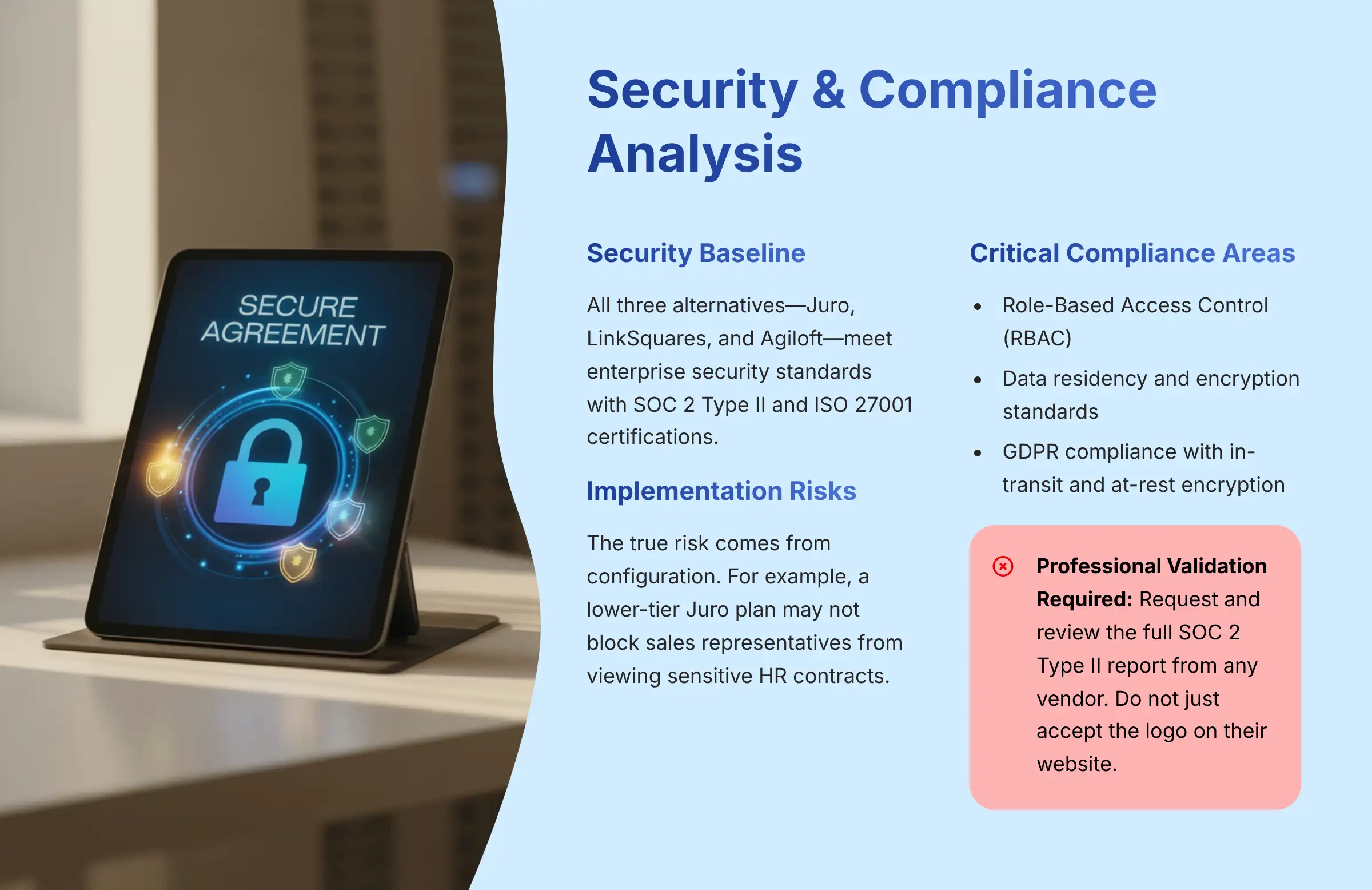 Security and Compliance Analysis