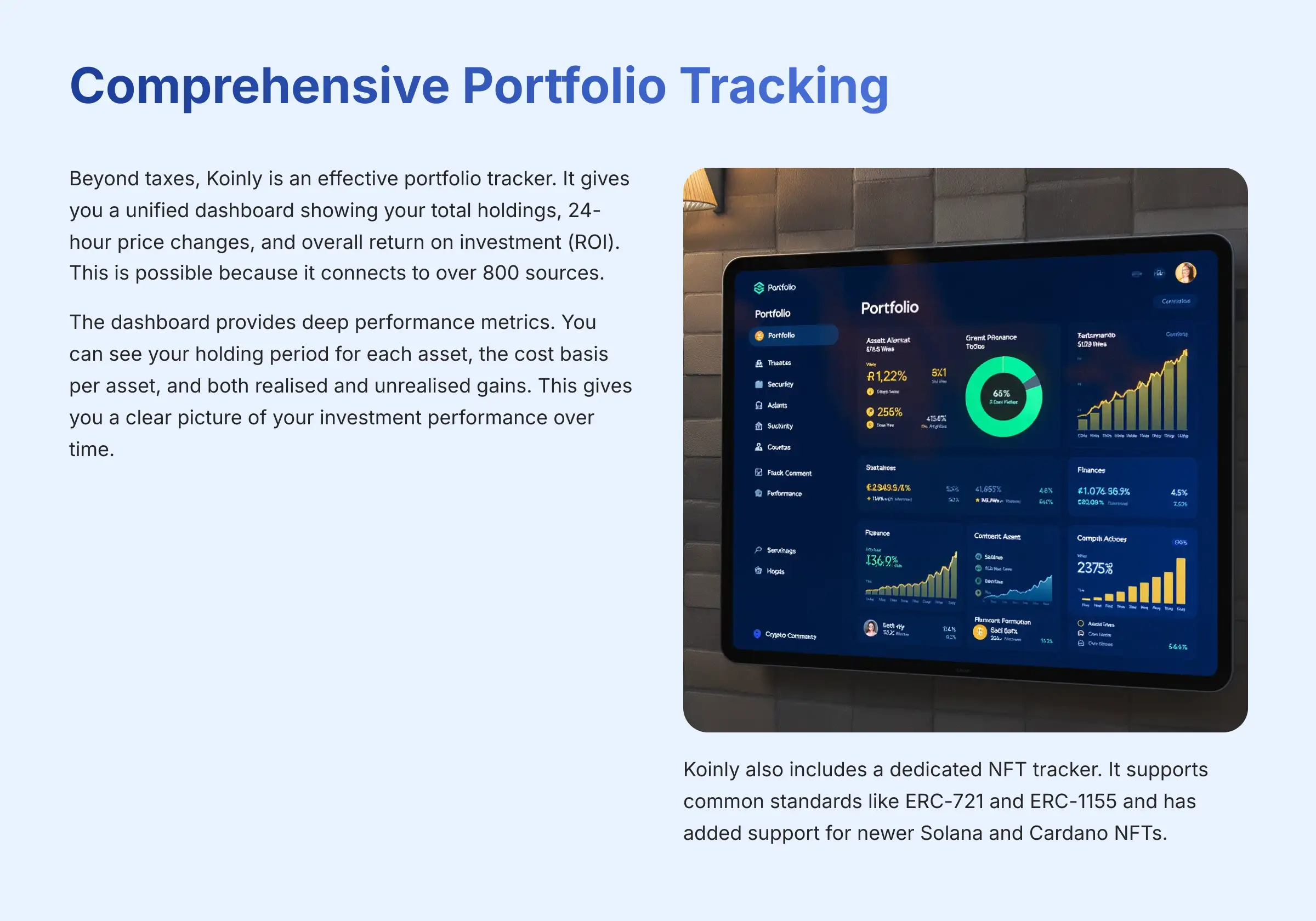 Comprehensive Portfolio Tracking