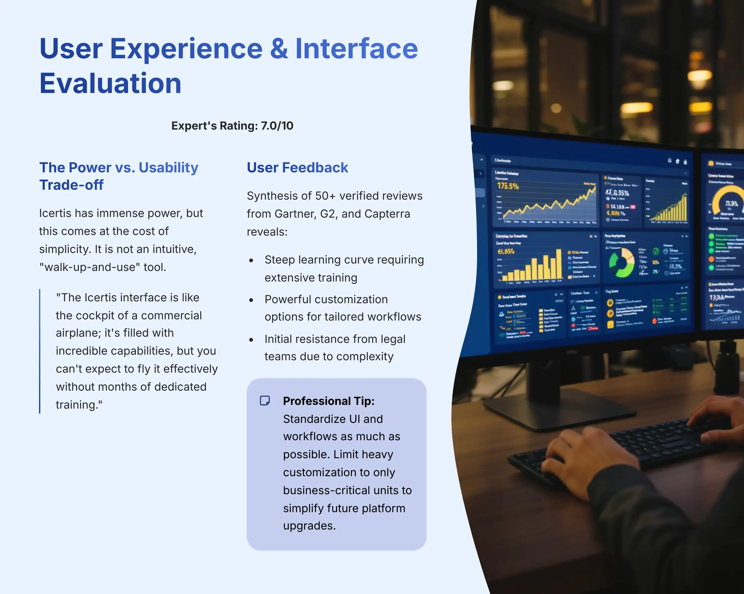 User Experience and Interface Evaluation