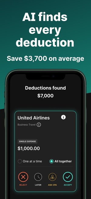 FlyFin mobile app interface screenshot