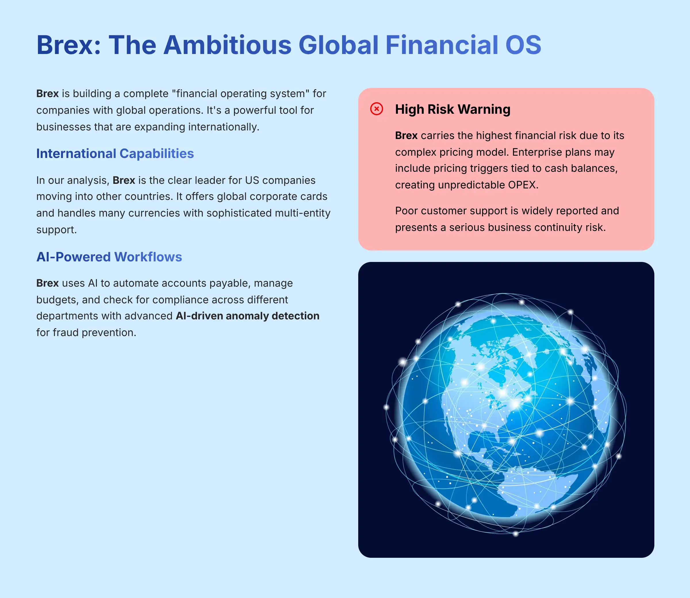 Brex: The Ambitious Global Financial OS