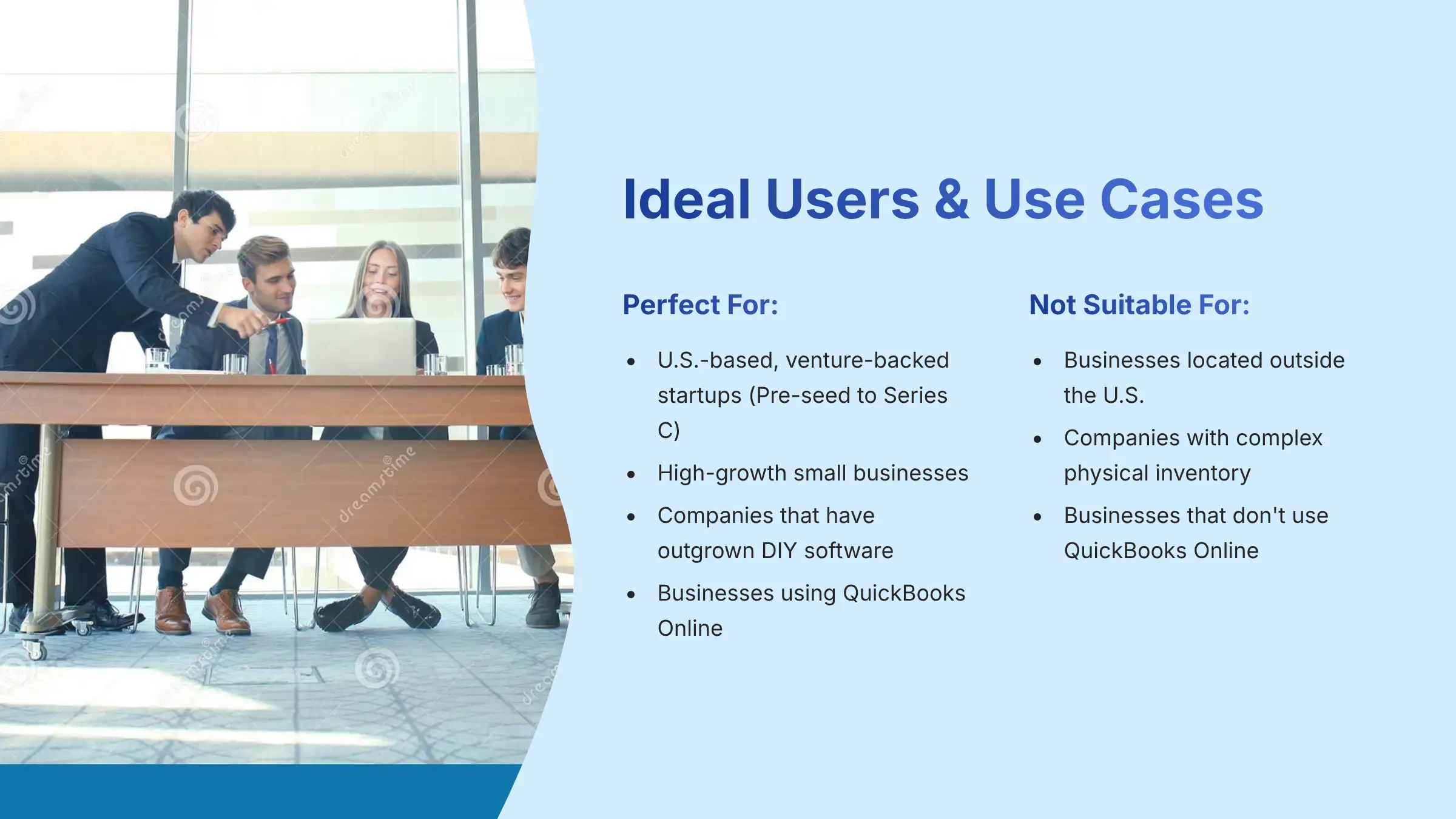 Ideal Users and Use Cases